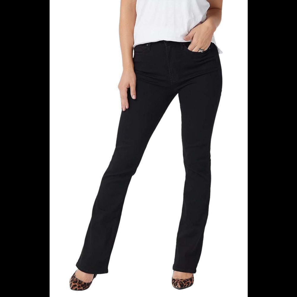 Serra Retreat Westward High-Rise Boot-cut Jean Black Rinse - Regular